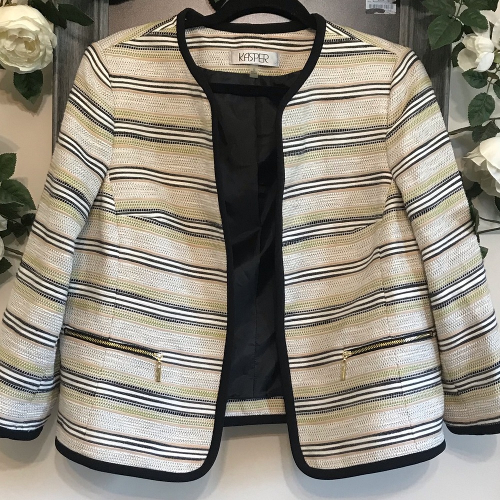 Kasper Multi-color blazer